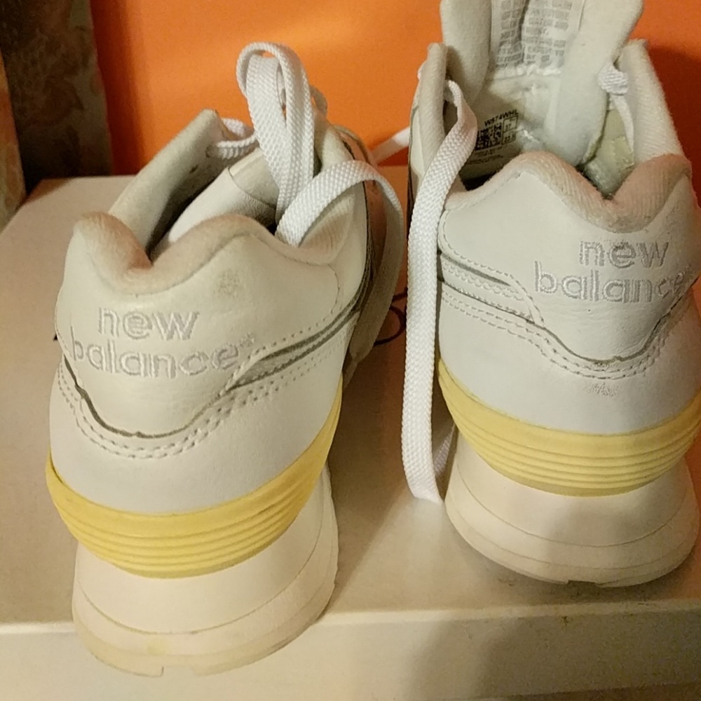 Womens White New Balance